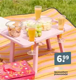 Wibra Opvouwbare picknicktafel aanbieding