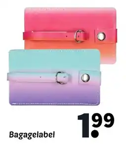 Wibra Bagagelabel aanbieding