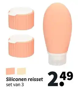 Wibra Siliconen reisset aanbieding