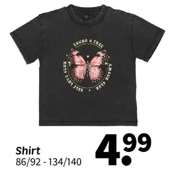 Wibra Shirt aanbieding