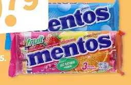 Wibra Mentos fruit of munt aanbieding