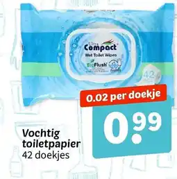 Wibra Vochtig toiletpapier aanbieding