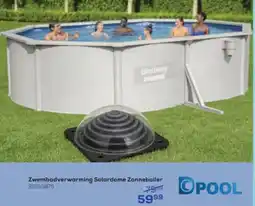 Supra Bazar Bestway Zwembadverwarming Solardome Zonneboiler aanbieding