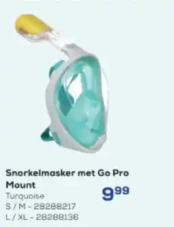 Supra Bazar Snorkelmasker met Go Pro Mount aanbieding