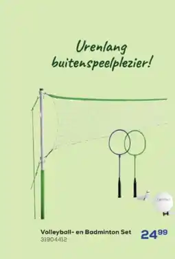 Supra Bazar Volleyball- en Badminton aanbieding