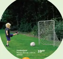 Supra Bazar Voetbalgoal Metaal aanbieding