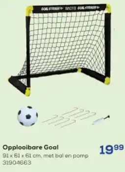 Supra Bazar Opplooibare Goal aanbieding