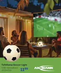 Supra Bazar Tafellamp Soccer Light aanbieding