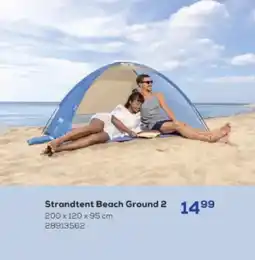 Supra Bazar Strandtent Beach Ground 2 aanbieding