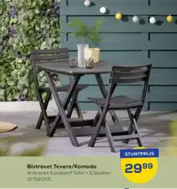 Supra Bazar Bistroset Tevere/Komodo aanbieding