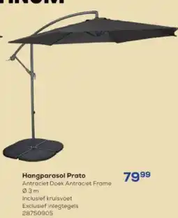 Supra Bazar Hang parasol Prato aanbieding