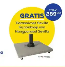 Supra Bazar Parasolvoet Sevilla aanbieding