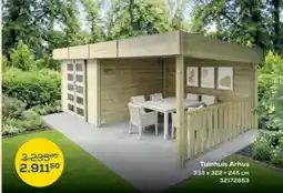 Supra Bazar Tuinhuis Arhus aanbieding