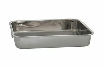 Cosy & Trendy Braadslede Prof 30,5 x 22,7 cm zilver/grijs
