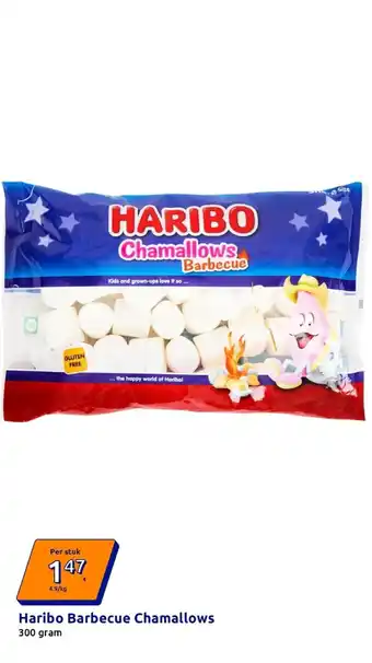 Action Haribo Barbecue Chamallows aanbieding