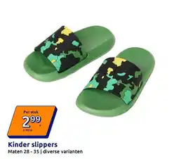Action Kinder slippers aanbieding