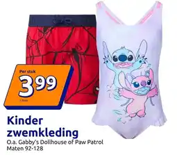 Action Kinder zwemkleding aanbieding