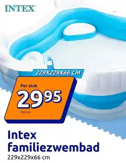 Action Intex familiezwembad aanbieding