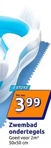 Action Zwembad ondertegels aanbieding