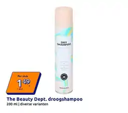 Action The Beauty Dept. droogshampoo aanbieding
