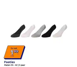 Action Footies aanbieding