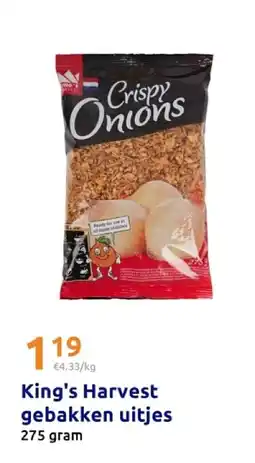 Action King's Harvest gebakken uitjes aanbieding