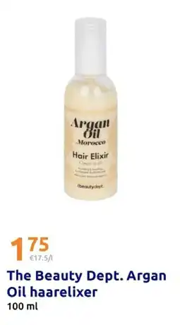Action The Beauty Dept. Argan Oil haarelixer aanbieding