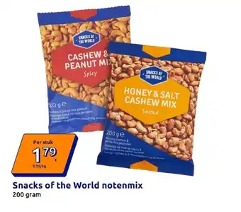 Action Snacks of the World notenmix aanbieding