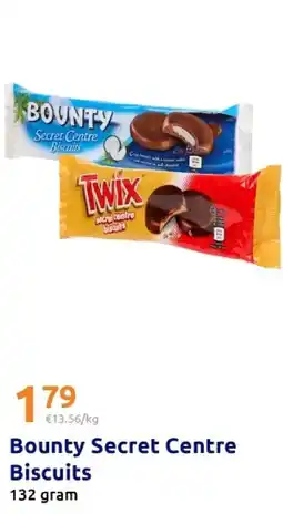 Action Bounty Secret Centre Biscuits aanbieding