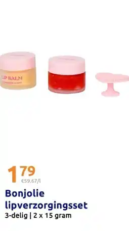 Action Bonjolie lipverzorgingsset aanbieding
