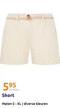 Action Short aanbieding