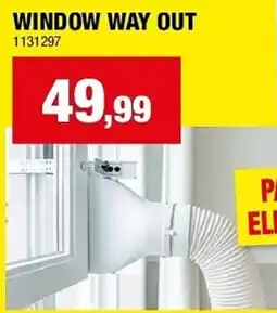 Hubo Window way out aanbieding