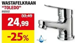 Hubo Wastafelkraan TOLEDO aanbieding