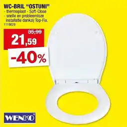 Hubo WC-bril Ostuni aanbieding