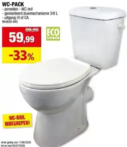 Hubo WC-pack aanbieding