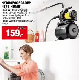 Hubo Hydrofoorgroep BP3 home aanbieding