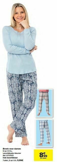 Carrefour Broek voor dames aanbieding