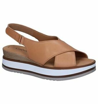 Torfs Gabor Best Fitting Cognac Sandalen aanbieding