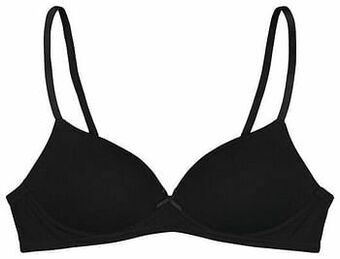 HEMA HEMA Tiener Bh Zonder Beugel Padded Zwart (zwart) aanbieding