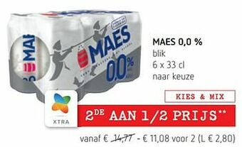 Spar Colruyt Maes 0,0 % aanbieding