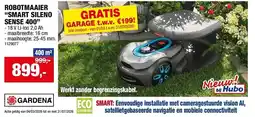 Hubo Gardena robotmaaier smart sileno sense 400 aanbieding