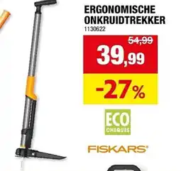Hubo Fiskars ergonomische onkruidtrekker aanbieding