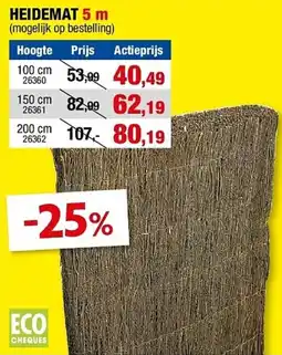 Hubo Heidemat aanbieding