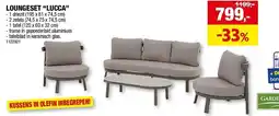 Hubo Loungeset Lucca aanbieding