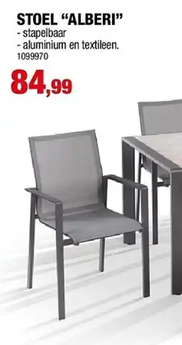 Hubo Stoel Alberi aanbieding