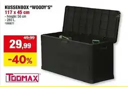 Hubo Toomax kussenbox woody's aanbieding