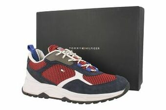 Berca Shoes Tommy Hilfiger Sneaker Heren - Blauw aanbieding