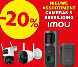 Hubo NIEUWE ASSORTIMENT CAMERAS & BEVEILIGING aanbieding