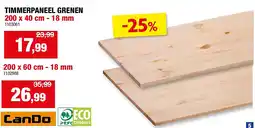 Hubo TIMMERPANEEL GRENEN 200 x 40 cm - 18 mm aanbieding