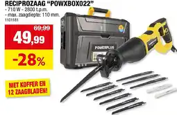 Hubo RECIPROZAAG “POWXBOX022” aanbieding